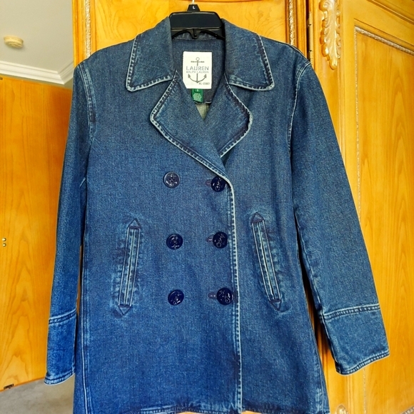 Ralph Lauren ladie's Jean jacket, size small. - Picture 1 of 5